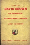 notice d'entretien
type : 950 IMPLEMATIC - 950 IMPLEMATIC  LIVEDRIVE